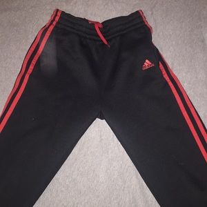 adidas Black and Red Pants